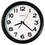 Howard Miller; Kenwick 13 1/2 inch; Round Wall Clock, Black/White