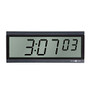 Pyramid&trade; 6-Digit Battery-Operated Digital LCD Clock