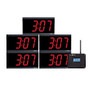 Pyramid&trade; Time Systems Clock In A Box Bundle, Digital, 4-Digit, Pack Of 5