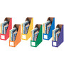 Bankers Box; Magazine Holders, 11 inch;H x 12 1/4 inch;W x 4 inch;D, Assorted Colors, Pack Of 6