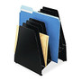 Buddy Slant File Pockets - 8 Pocket(s) - 11.1 inch; Height x 8 inch; Width x 8 inch; Depth - Desktop - Black - Steel - 1Each