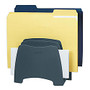 Fellowes; Partitions Additions&trade; 100% Recycled Step File, Dark Graphite