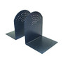 MMF&trade; Industries Fan-Pattern Bookends, 7 inch;H x 5 9/10 inch;W x 5 inch;D, Granite