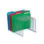 Office Wagon; Brand Wire File And Binder Organizer, Chrome