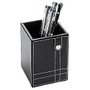 Realspace; Black Leatherette Pencil Cup