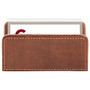 Realspace; Brown Leatherette Business Card Holder