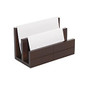 Realspace&trade; Wood Letter Sorter, 3 15/16 inch; x 6 5/8 inch; x 3 5/16 inch;, Brown