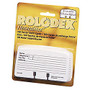 Rolodex; Card File Refills, Ruled, 2 1/4 inch; x 4 inch;, White, Pack Of 100