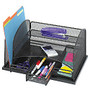 Safco; 3-Drawer Desktop Organizer, 16 inch;H x 11 3/8 inch;W x 8 inch;D, Black