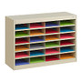 Safco; E-Z Stor; Steel Literature Organizer, 24 Compartments, 25 3/4 inch;H, Tropic Sand