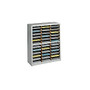 Safco; Value Sorter; Steel Corrugated Literature Organizer, 36 Compartments, Gray