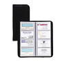 Samsill Sterling Business Card Holder - 160 Capacity - Stitched