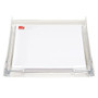 Swingline; Stratus&trade; Acrylic Document Tray, 13 1/4 inch;H x 10 3/4 inch;W x 2 1/2 inch;D, Clear