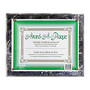 Nu-Dell Award-A-Plaque, 13 inch; x 10 1/2 inch;, Black Marble