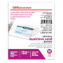 Office Wagon; Brand Adhesive Business Card Pockets, Pack Of 10