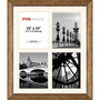 PTM Images Photo Frame, 4 Opening Collage, 23 1/2 inch;H x 2 inch;W x 27 1/2 inch;D, Champagne