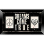 PTM Images Photo Frame, Dreams Come True, 22 inch;H x 1 1/4 inch;W x 12 inch;D, Black