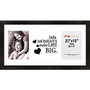 PTM Images Photo Frame, Little Moments, 22 inch;H x 1 1/4 inch;W x 12 inch;D, Black