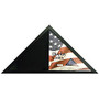 Timeless Frames Flag Display Case, 16 inch;H x 16 inch;W x 22 inch;D, Black