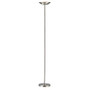 Adesso; Mars Torchiere, 71 inch;H, Steel Shade/Steel Base