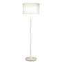 Adesso; Oslo Floor Lamp, 60 inch;H, White Shade/White Base