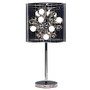 Adesso; Starburst Table Lamp, 28 1/2 inch;H, Chrome