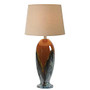 Kenroy Lavo Table Lamp, 30 inch;H, Brown/Black