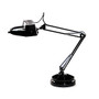 Ledu Full Spectrum Magnifier Desk Lamp, 24 inch;H, Black
