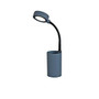 Realspace&trade; LED Organizer Lamp, 11 4/5 inch;H, Gray