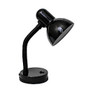 Simple Designs Basic Desk Lamp, 13 inch;H, Black Shade/Black Base