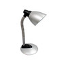 Simple Designs High-Power LED Desk Lamp, 16 3/8 inch;H, Silver Shade/Silver Base