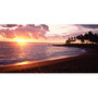 Biggies Wall Mural, 27 inch; x 54 inch;, Sunset