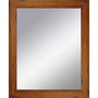 PTM Images Framed Mirror, Amazing Wall, 34 inch;H x 28 inch;W, Natural Brown