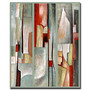 Trademark Global Abstract Triptych Gallery-Wrapped Canvas Print By Joval, 18 inch;H x 24 inch;W