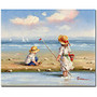 Trademark Global At The Beach III Gallery-Wrapped Canvas Print By Masters Fine Art, 26 inch;H x 32 inch;W