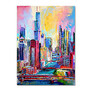 Trademark Global Chicago 3 Gallery-Wrapped Canvas Print By Richard Wallich, 18 inch;H x 24 inch;W