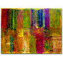 Trademark Global Color Panel Abstract Gallery-Wrapped Canvas Print By Michelle Calkins, 35 inch;H x 47 inch;W