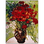 Trademark Global Daisies And Poppies Gallery-Wrapped Canvas Print By Vincent van Gogh, 24 inch;H x 32 inch;W