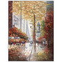 Trademark Global French Street Scene II Gallery-Wrapped Canvas Print By Joval, 24 inch;H x 32 inch;W