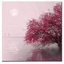 Trademark Global Full Moon On The Lake Gallery-Wrapped Canvas Print By Philippe Sainte-Laudy, 24 inch;H x 24 inch;W