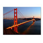 Trademark Global Golden Gate SF Gallery-Wrapped Canvas Print By Pierre Leclerc, 22 inch;H x 32 inch;W