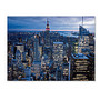 Trademark Global New York City, NY Gallery-Wrapped Canvas Print By Yakov Agani, 22 inch;H x 32 inch;W