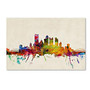 Trademark Global Pittsburgh, Pennsylvania Gallery-Wrapped Canvas Print By Michael Tompsett, 22 inch;H x 32 inch;W