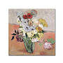 Trademark Global Roses And Anemones, 1890 Gallery-Wrapped Canvas Print By Vincent van Gogh, 24 inch;H x 24 inch;W