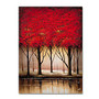 Trademark Global Serenade In Red Gallery-Wrapped Canvas Print By Rio, 24 inch;H x 32 inch;W