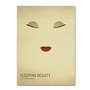 Trademark Global Sleeping Beauty Gallery-Wrapped Canvas Print By Christian Jackson, 16 inch;H x 24 inch;W