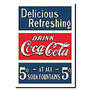 Trademark Global Soda Fountain Gallery-Wrapped Canvas Print By Coca-Cola, 18 inch;H x 24 inch;W