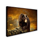 Trademark Global The Bear Went Over The Mountain Gallery-Wrapped Canvas Print By Lois Bryan, 14 inch;H x 19 inch;W