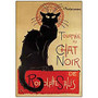 Trademark Global Tournee du Chat Noir Gallery-Wrapped Canvas Print By Theophile A. Steinlen, 24 inch;H x 32 inch;W