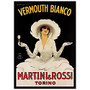 Trademark Global Vermouth Bianco Martini Rossi Gallery-Wrapped Canvas Print By Anonymous, 35 inch;H x 47 inch;W